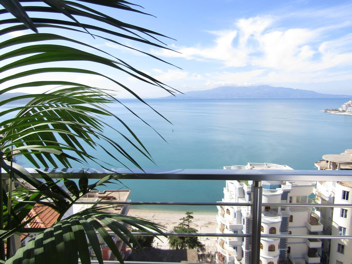 Beach&Seaview With Terrace Sarande Bagian luar foto